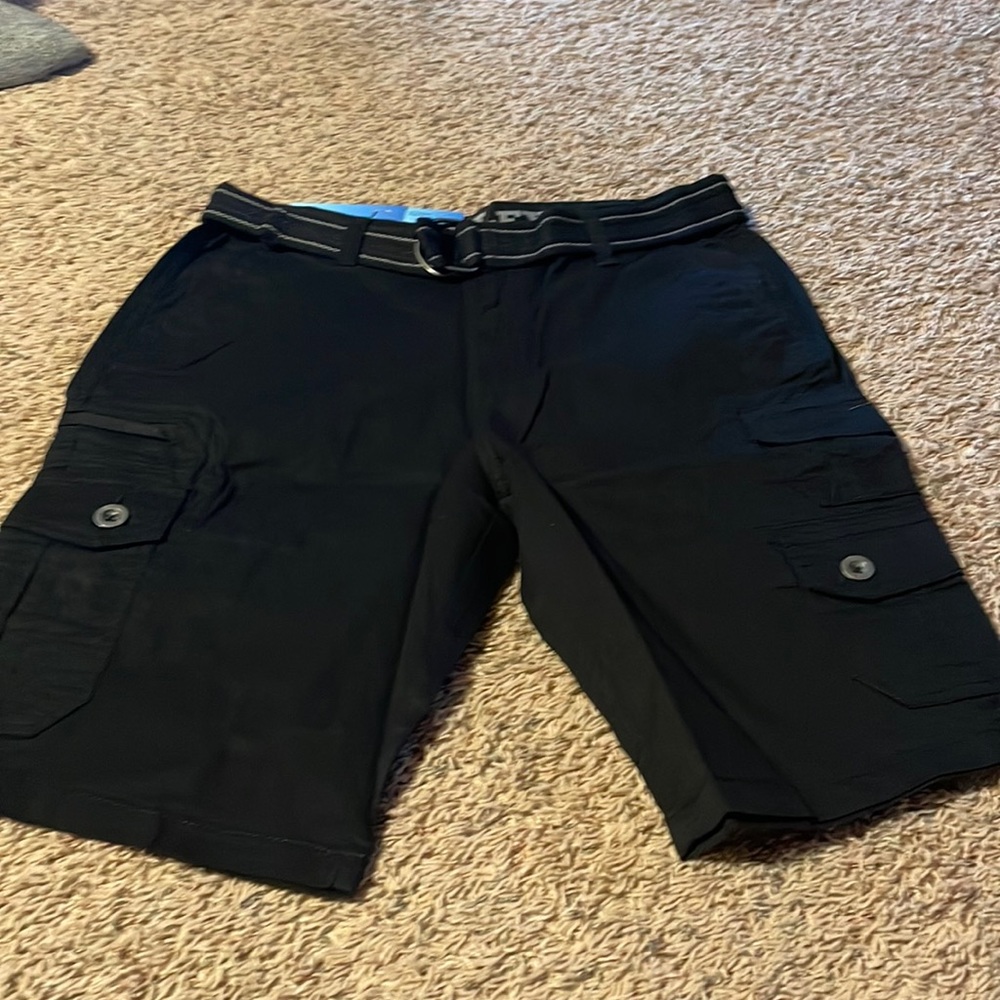 Men’s cargo shorts size 30 black